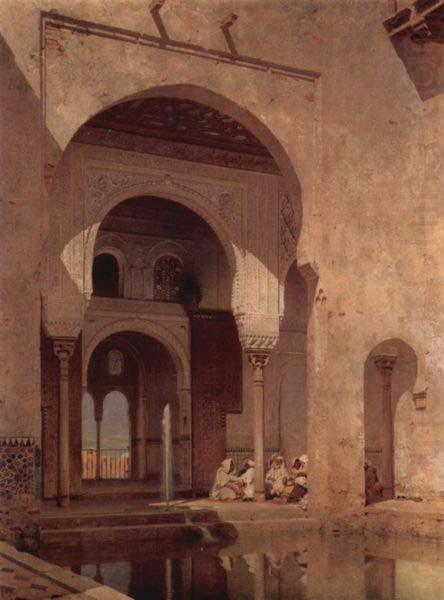 Adolf Seel Alhambra china oil painting image